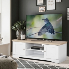 TV stolík Nana, 120 cm, biela - 2