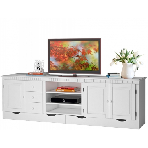 Tv stolík Neo, 220 cm, biela - 1