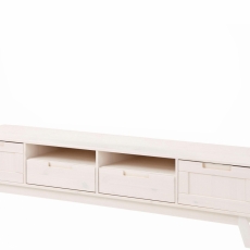 TV stolík Ohaia, 180 cm, biela - 8