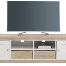 Tv stolík Ramo, 160 cm, biela - 1