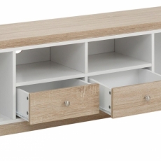 Tv stolík Ramo, 160 cm, biela - 3