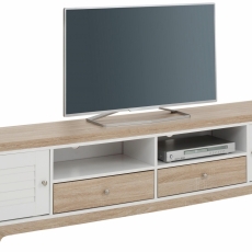 Tv stolík Ramo, 200 cm, biela - 4