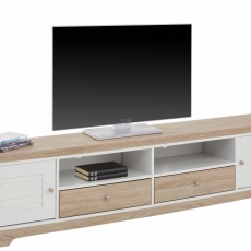 Tv stolík Ramo, 200 cm, biela - 5