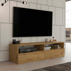 TV stolík Rumba, 138 cm, dub - 3