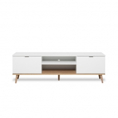 TV stolík s dverami a policou Houston, 160 cm - 1