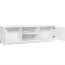 TV stolík s dverami a policou Industry, 160 cm - 5