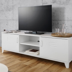 TV stolík s dverami a policou Industry, 160 cm - 2