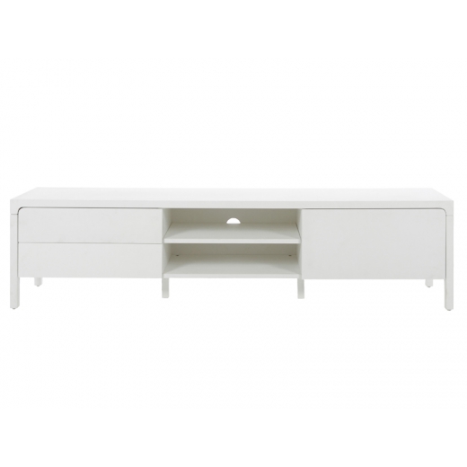 TV stolík s dvierkami a zásuvkami Prime, 180 cm - 1