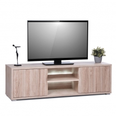 TV stolík s LED diódami Casia, 140 cm - 2
