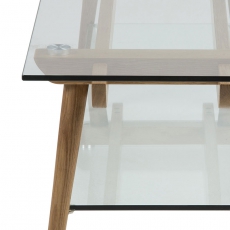 TV stolík sklenený Xena, 160 cm - 6