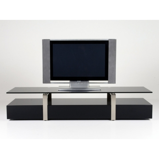 TV stolík so sklenenou doskou Longy - 1