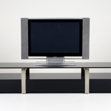 TV stolík so sklenenou doskou Longy - 1