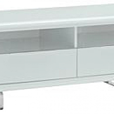 TV stolík so zásuvkami a policami Porto, 120 cm - 1