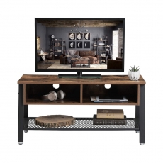 TV stolík Stella III., 100 cm, hnedá/čierna - 1