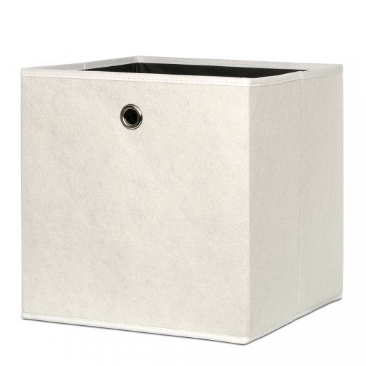 Úložný box Beta 1 dvojfarebný, 32 cm, béžová/antracit - 1