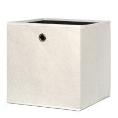 Úložný box Beta 1 dvoubarevný, 32 cm, béžová/antracit - 1