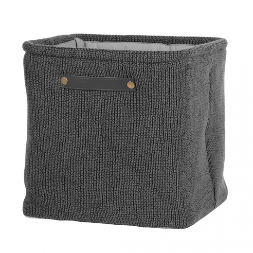 Úložný box Beta 1 vlněný, 32 cm, antracit - 1