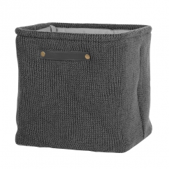 Úložný box Beta 1 vlněný, 32 cm, antracit