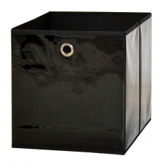 Úložný box lakovaný Beta 1, 32 cm, černá - 1