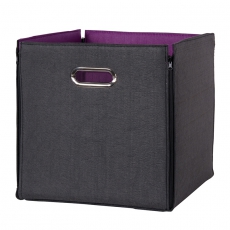 Úložný box oboustranný Beta 1 (SET 3 ks), 32 cm, ostružina/antracit - 2