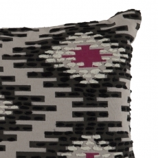 Vankúš s potlačou a výšivkou Laika, 50x30 cm - 5