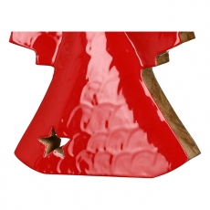 Vánoční dekorace Aurelia, 20 cm, červená - 3