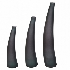 Váza Arno, 120 cm, tmavě šedá