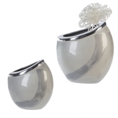 Váza hliníková Vanity, 30 cm