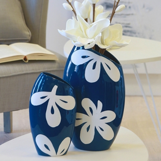 Váza keramická Fleur, 30 cm