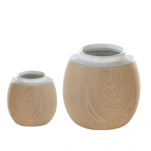 Váza porcelánová Madera, 13 cm - 1