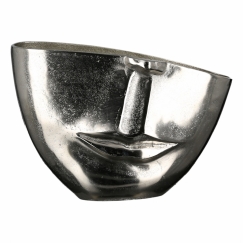 Váza Vision, 30 cm, stříbrná