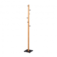 Věšák dřevěný Bari, 182 cm, divoký dub - 1