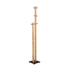 Věšák dřevěný Bari 2, 182 cm, divoký dub - 2
