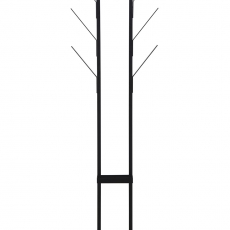 Věšák kovový Limby, 165 cm, černá - 3