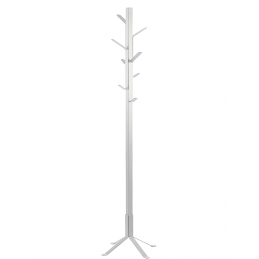 Věšák kovový Limby, 180 cm bílá - 1