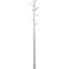 Věšák kovový Limby, 180 cm bílá - 1