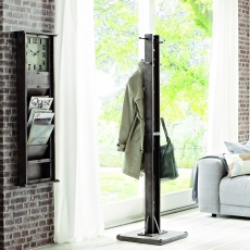 Vešiak Trident, 176 cm, antracitová - 2