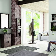 Vešiak Trident, 176 cm, antracitová - 6