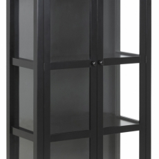 Vitrína Eton, 180 cm, černá - 1