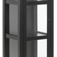 Vitrína Eton I, 136,5 cm, čierna - 4