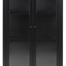 Vitrína Eton II, 136,5 cm, čierna - 3