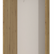 Vysoká šatní skříň Duo, 180 cm, dub - 3