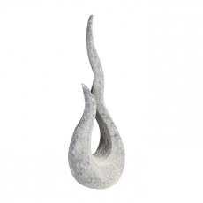 Záhradná soška Deren, 75 cm, šedá - 3