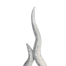 Záhradná soška Deren, 75 cm, šedá - 5