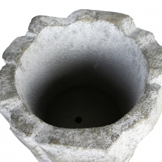 Záhradná váza Deren, 90 cm, šedá - 3