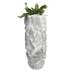 Zahradní váza Deren, 90 cm, šedá - 2