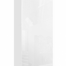 Závesná skrinka Vida, 120 cm, biela les - 2