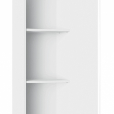 Závesná skrinka Vida, 120 cm, biela les - 4