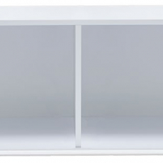 Závěsná TV skříňka Vida, 120 cm, bílá lesk - 4
