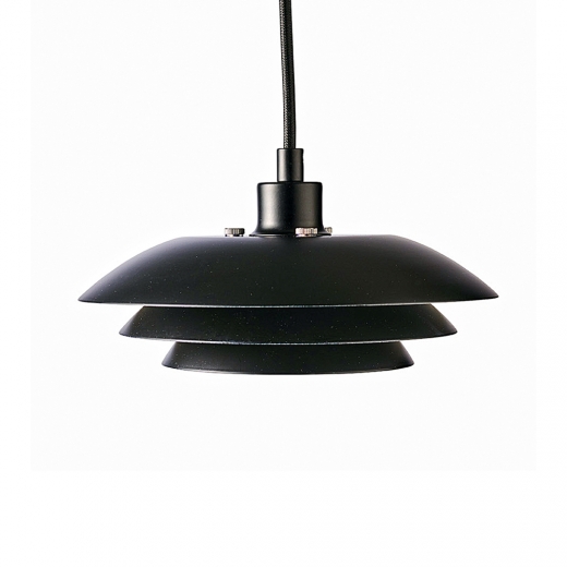 Závesné svietidlo/ luster DL20, 20 cm, čierna - 1